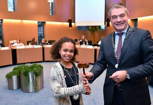 Nieuwe kinderburgemeester Diemen